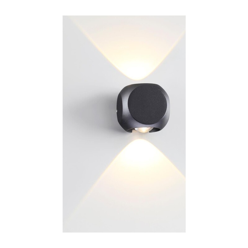 4222/4WL HIGHTECH ODL21 333 черн/металл Настенный светильник IP54 LED 4W 350Лм 3200K 70° MIKO