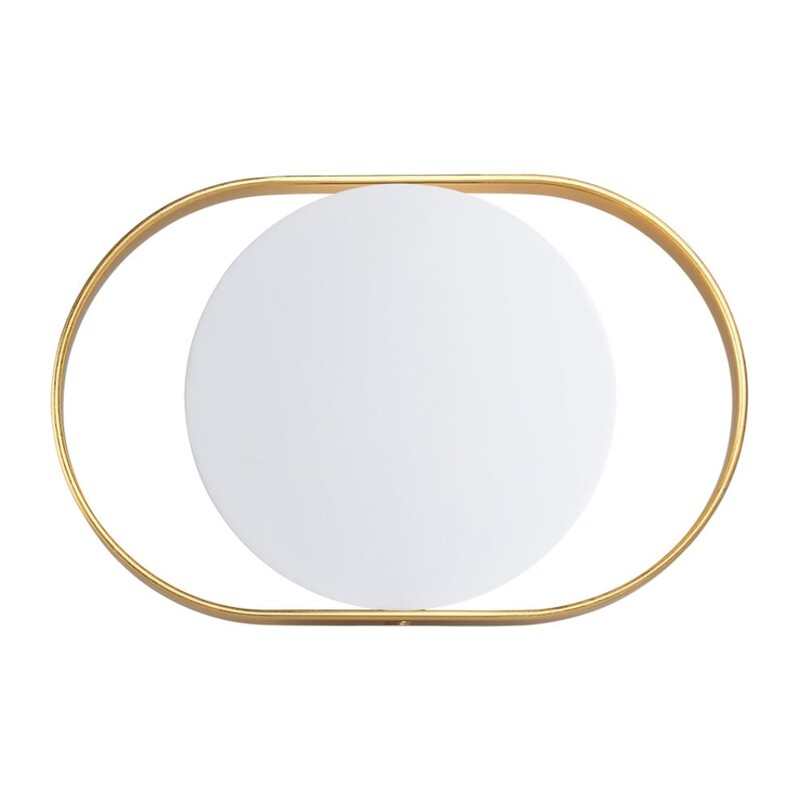 4246/7WW HIGHTECH ODL21 000 бел/золотист/металл Настенный светильник IP20 LED 7W 560Лм 3000K MONDY 4