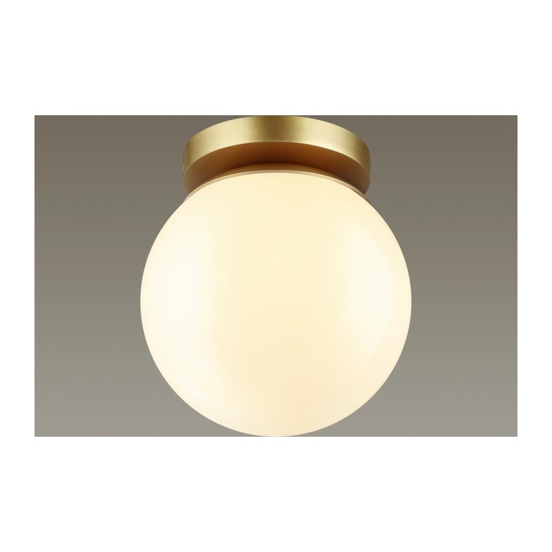 4247/1C HIGHTECH ODL21 505 золотист/металл/белый/акрил Потолочный светильник IP44 E27 LED max 5W BOSCO 4