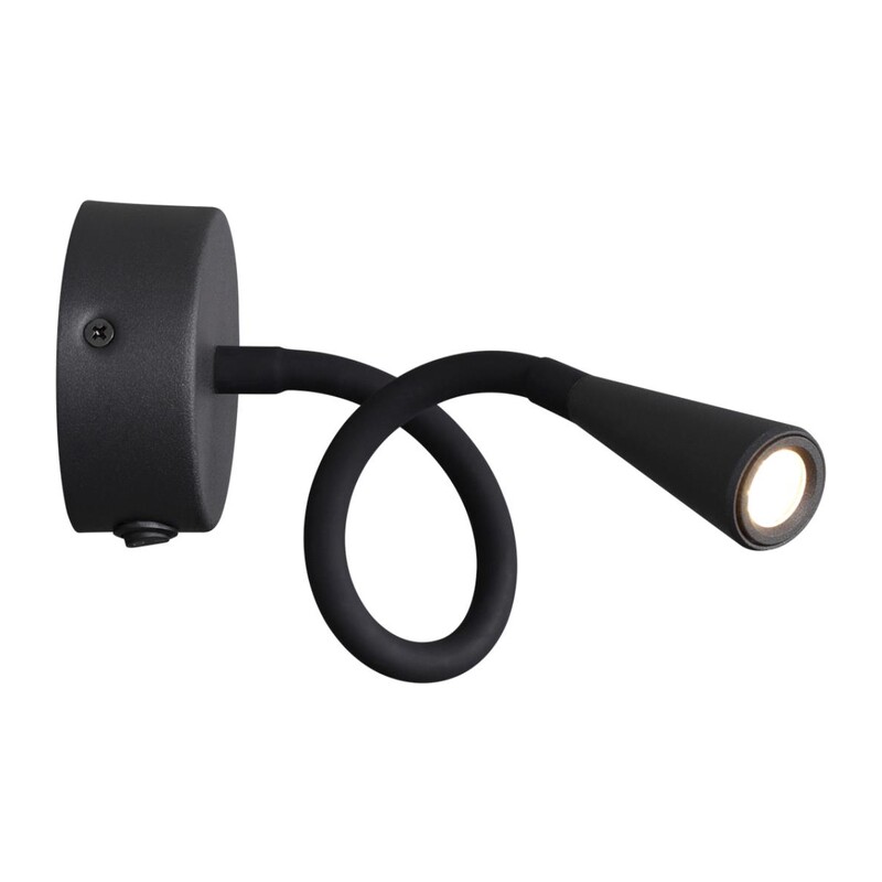 4254/3WL HIGHTECH ODL21 475 черн/металл Настен.светильник выкл на базе IP20 LED 3W 263Лм 3000K ODDS