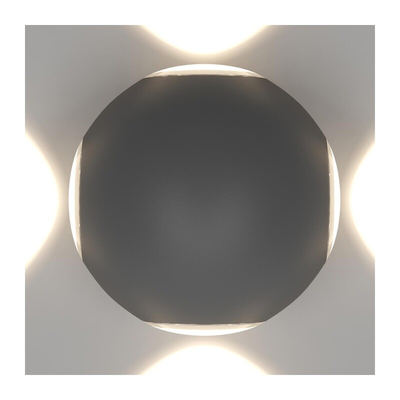 358464 STREET NT20 738 темно-серый  Ландшафтный настенный св-ник IP54 LED 4000K 12W 85-265V  CALLE 2