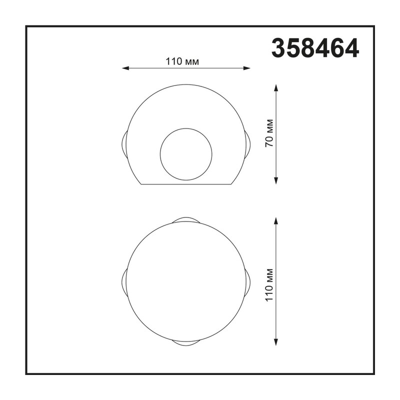 358464 STREET NT20 738 темно-серый  Ландшафтный настенный св-ник IP54 LED 4000K 12W 85-265V  CALLE 3