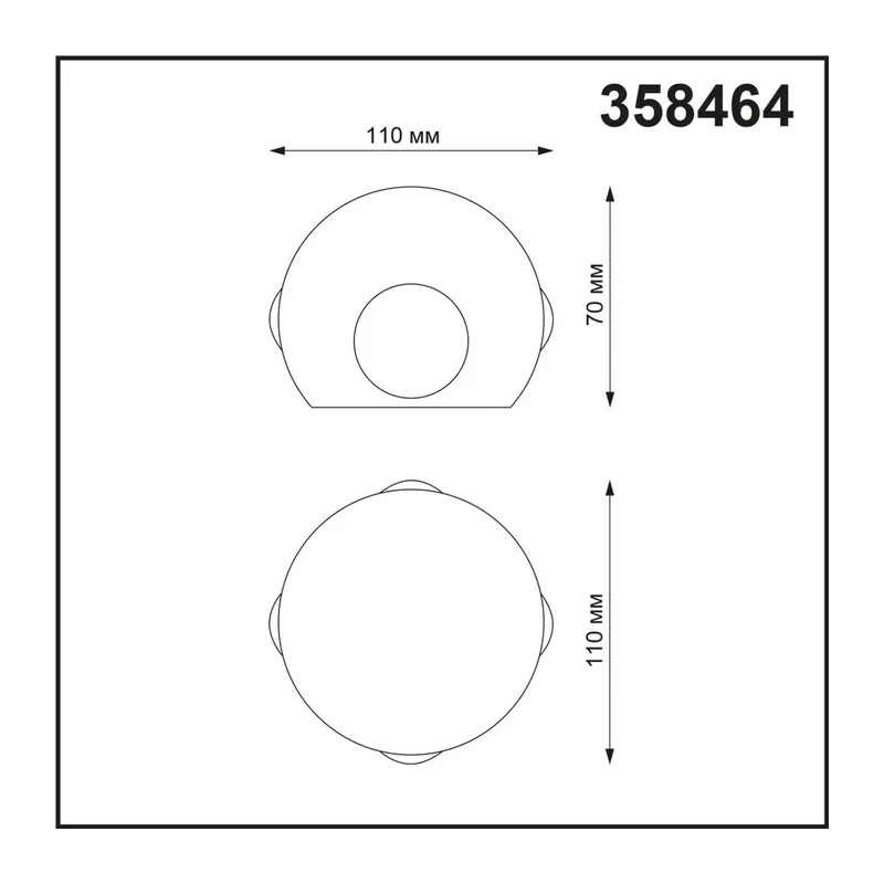 358464 STREET NT20 738 темно-серый  Ландшафтный настенный св-ник IP54 LED 4000K 12W 85-265V  CALLE 5