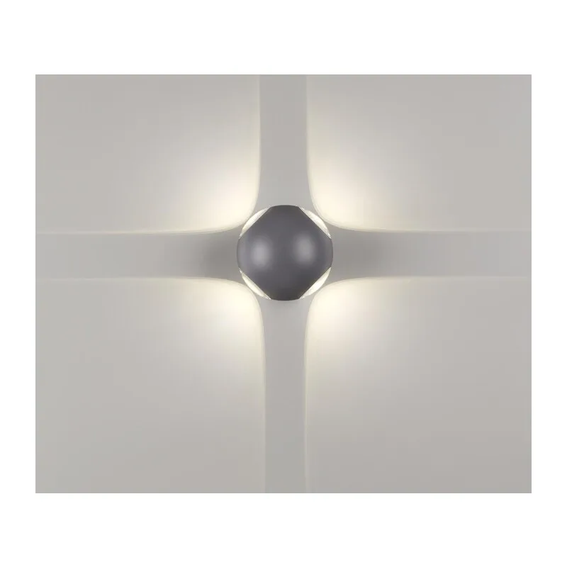358464 STREET NT20 738 темно-серый  Ландшафтный настенный св-ник IP54 LED 4000K 12W 85-265V  CALLE