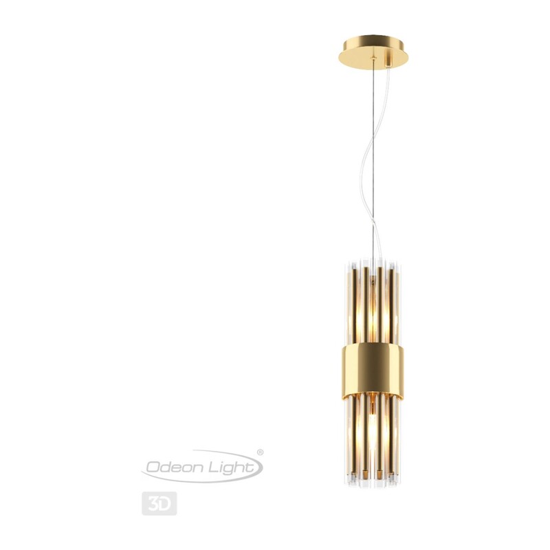 4786/2 HALL ODL21 420 золото/металл/стекло Подвес E14 2*40W VIKETA