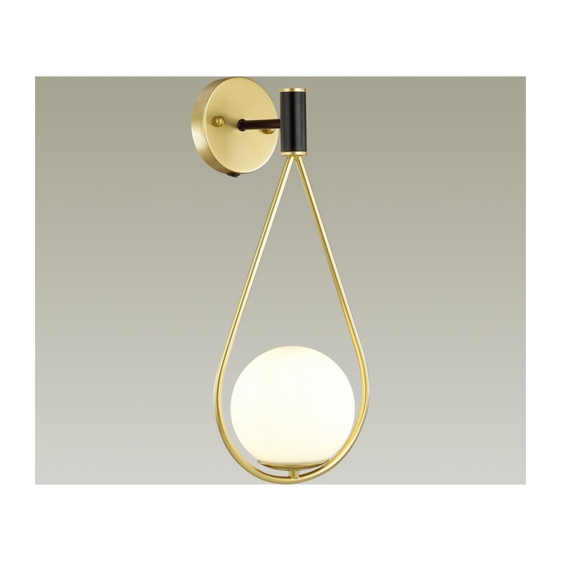 4810/1W PENDANT ODL21 415 золтой/черный/белый Бра с выкл. E14 1*40W FLARI 4
