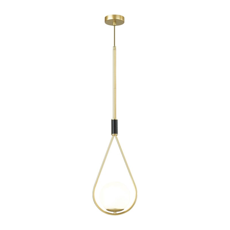 4810/1 PENDANT ODL21 415 золтой/черный/белый Подвес E14 1*40W FLARI