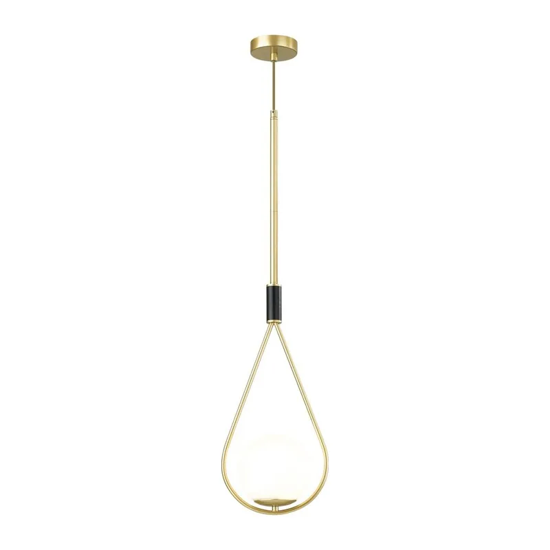 4810/1 PENDANT ODL21 415 золтой/черный/белый Подвес E14 1*40W FLARI