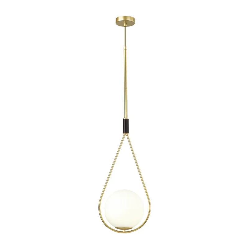 4810/1A PENDANT ODL21 415 золтой/черный/белый Подвес E14 1*40W FLARI