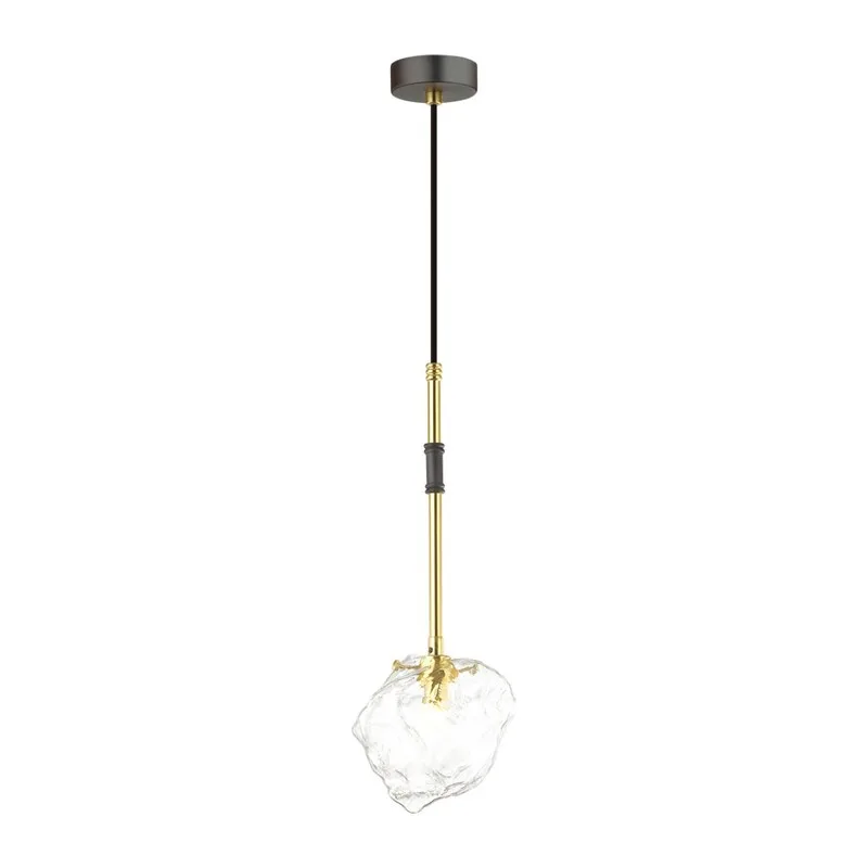 4789/1 LOFT ODL21 421 черный/золотой/прозрачный Подвес G9 1*40W STONO