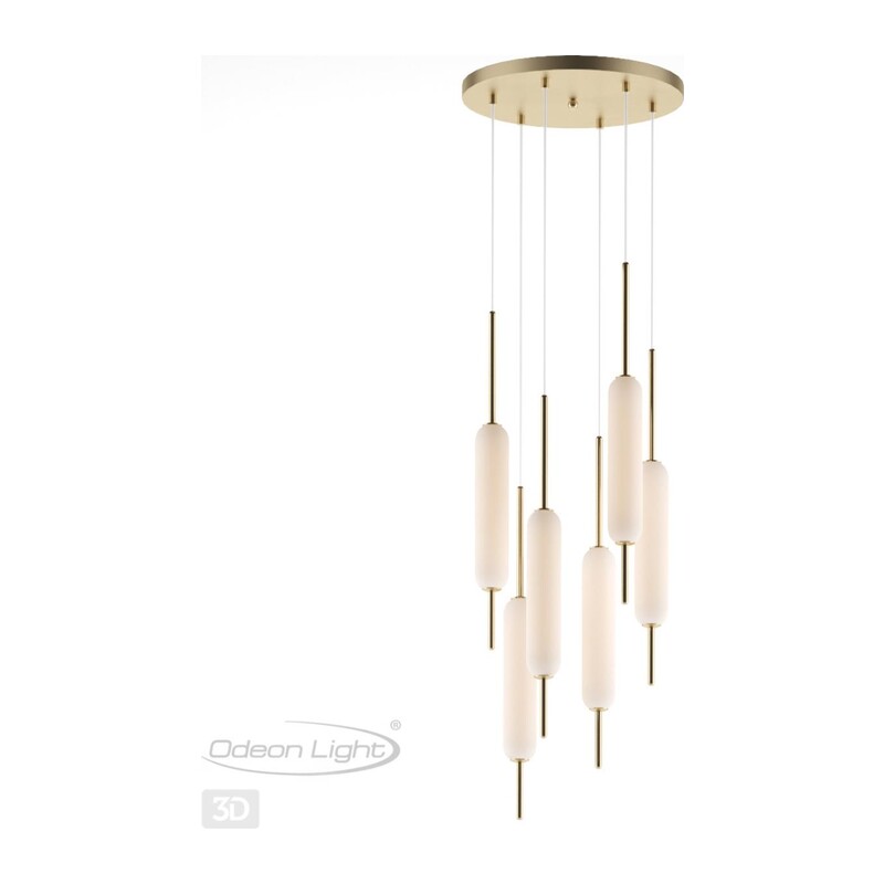 4794/72L PENDANT ODL21 403 бронзовый/белый Подвес LED 72W REEDS