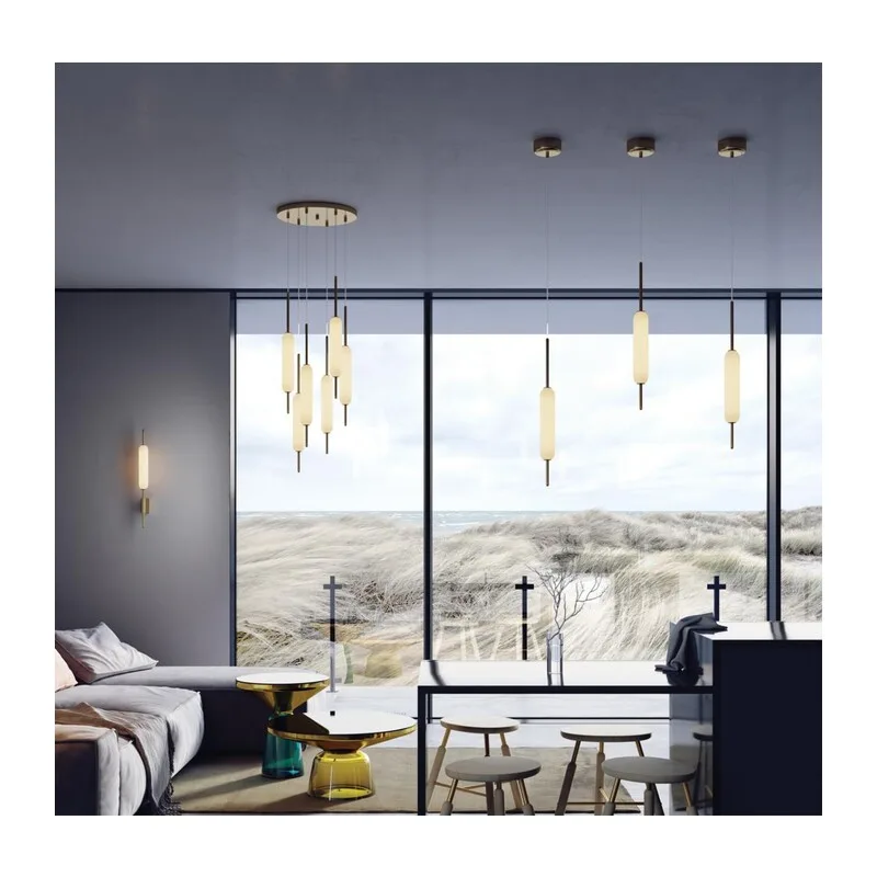 4794/12WL PENDANT ODL21 403 бронзовый/белый Бра LED 12W REEDS 2