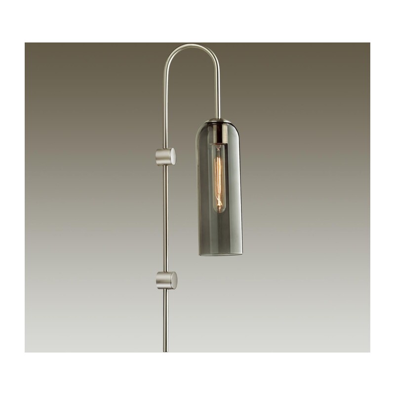 4805/1W PENDANT ODL21 407 никель/дымчатый Бра E27 1*60W VOSTI 4