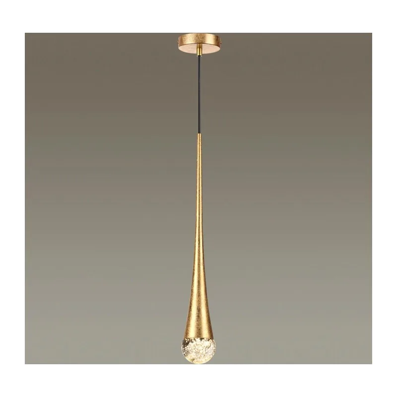 4278/1 L-VISION ODL21 241 прозрачн/золот фольг-ние Подвесной светильник IP20 GU10 LED max 6W GOTA 2