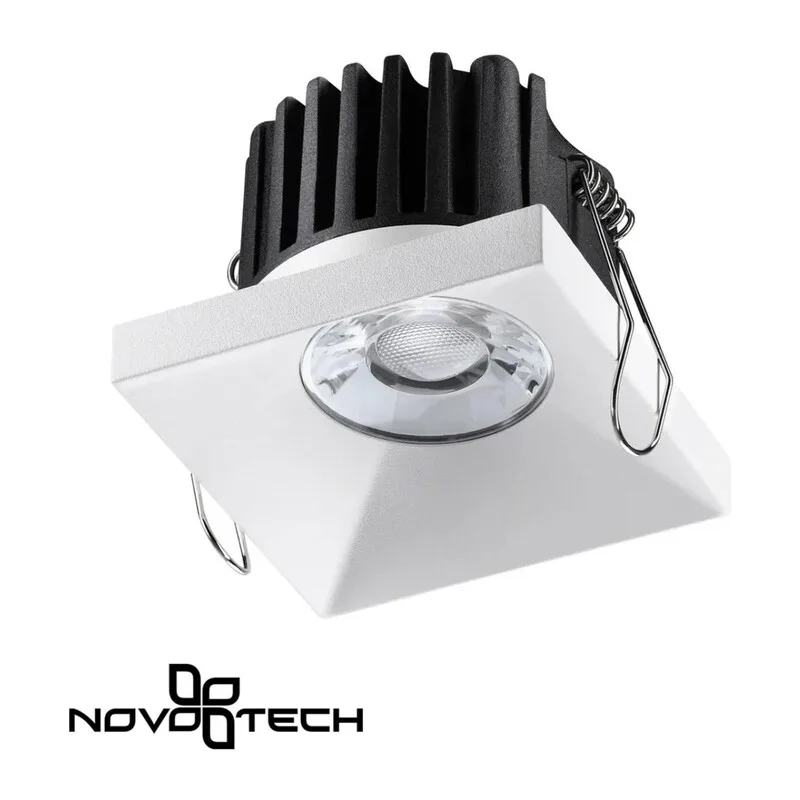 358482 SPOT NT21 542 белый Светильник встраиваемый IP44 LED 3000K 10W 100-265V METIS 4