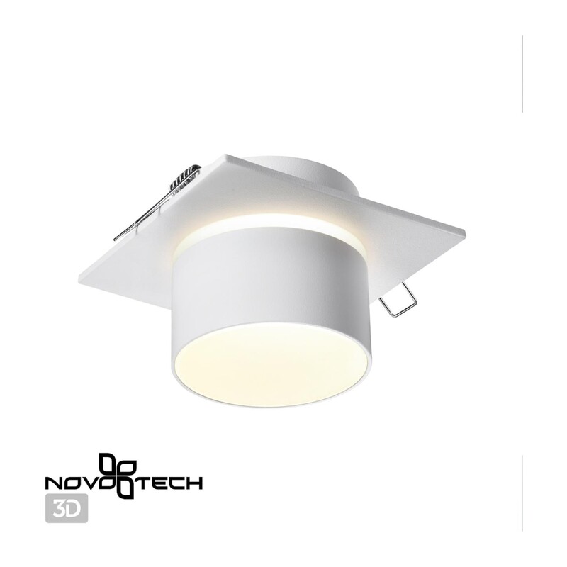 370718 SPOT NT21 580 белый Светильник встраиваемый IP20 GU10 9W 235V LIRIO