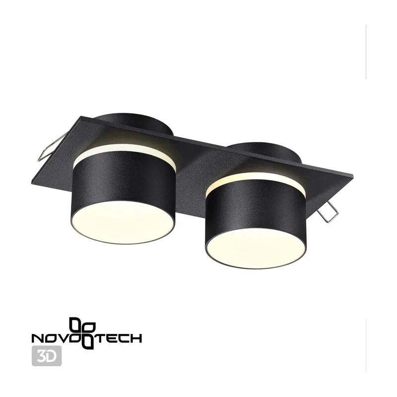 370719 SPOT NT21 580 черный Светильник встраиваемый IP20 GU10 9W 235V LIRIO 2