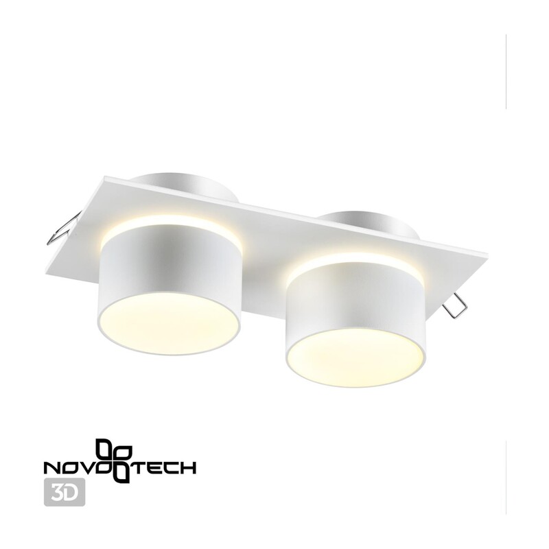 370720 SPOT NT21 580 белый Светильник встраиваемый IP20 GU10 9W 235V LIRIO