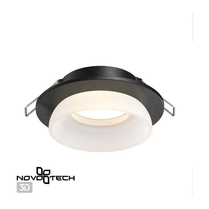 370721 SPOT NT21 581 черный Светильник встраиваемый IP20 GU10 9W 235V LIRIO
