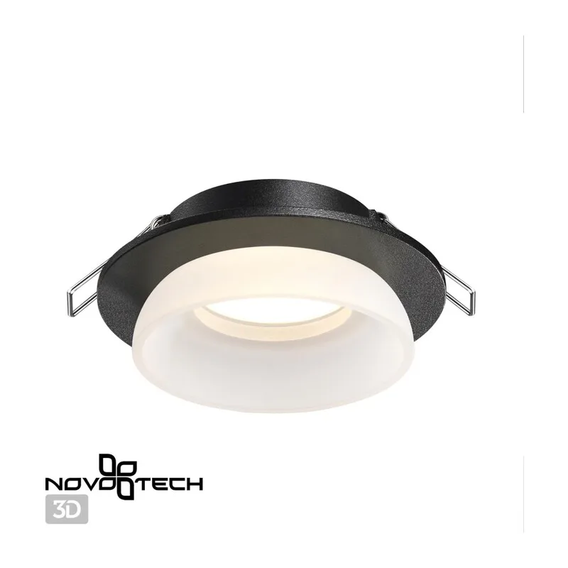 370721 SPOT NT21 581 черный Светильник встраиваемый IP20 GU10 9W 235V LIRIO 2