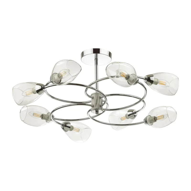 4561/8C COMFI LN 000 хром Люстра потолочная E14 8*40W 220V ROMEO