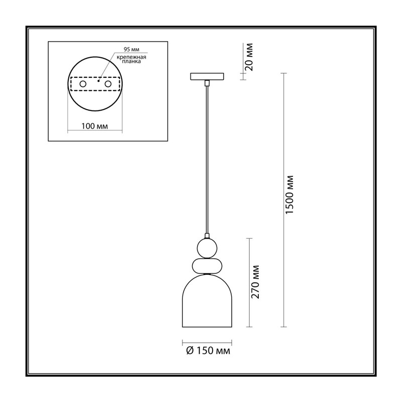 4589/1B SUSPENTIONI LN26 146 золотой Подвес E27 60W 220V GILLIAN