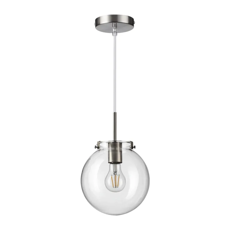 4590/1 SUSPENTIONI LN 000 никель Подвес E27 60W 220V TREVOR