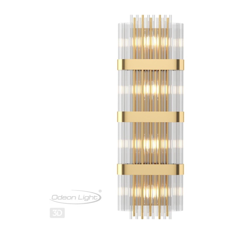 4853/4W HALL ODL_EX21 000 золото/стекло Настенный светильник E14 4*40W высота 810см EMPIRE 2