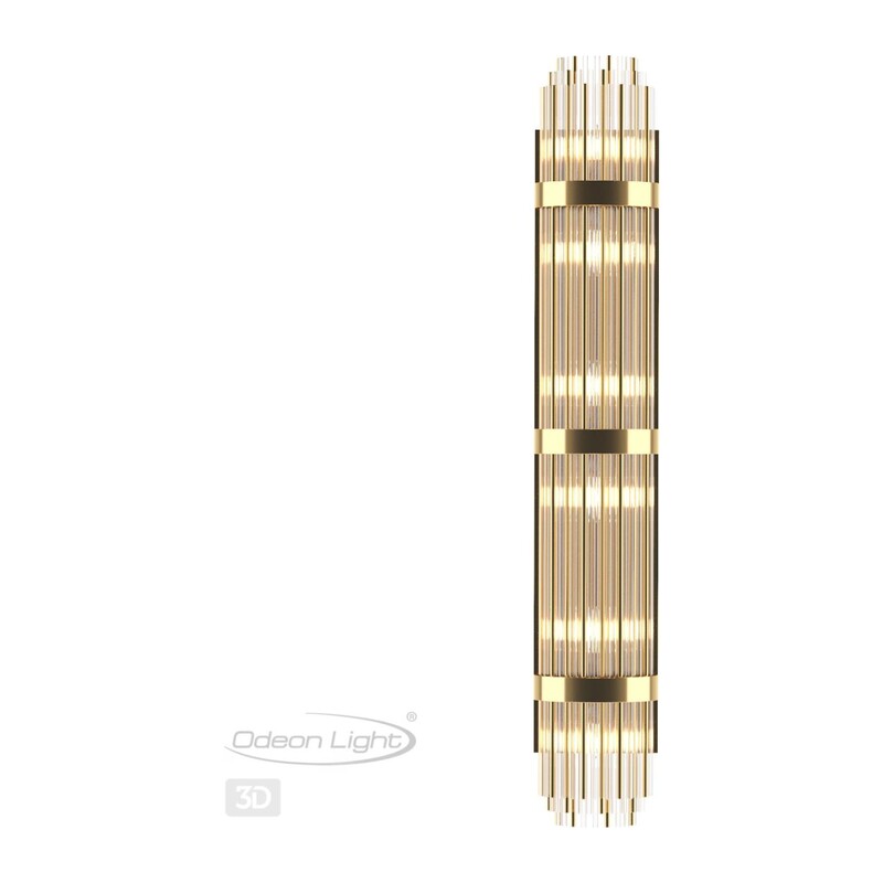 4854/6W HALL ODL_EX21 155 золото/стекло Настенный светильник E14 6*40W высота 1300см EMPIRE 2