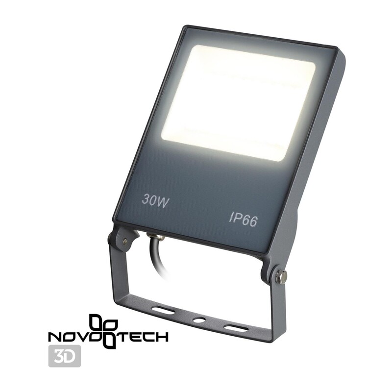 358578 STREET NT21 764 темно-серый Ландшафтный светильник (прожектор) IP66 LED 30W 4000K 100-300V ARMIN