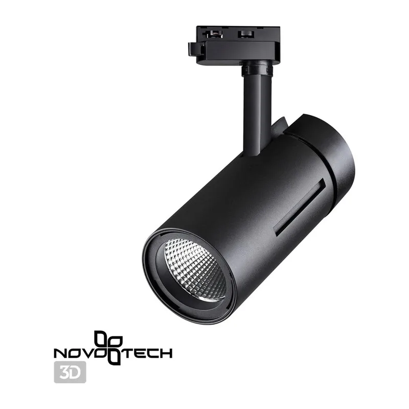 358593 PORT NT21 269 черный Светильник трековый однофазный трехжильный IP20 LED 4000K 30W 175-245V DEP 3