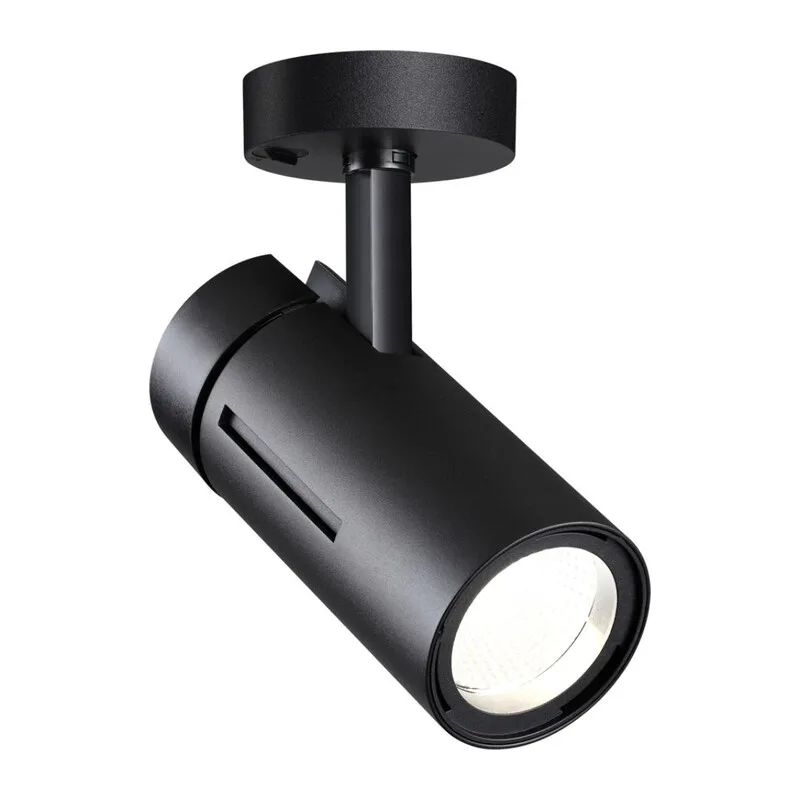 358597 OVER NT21 375 черный Светильник накладной светодиодный IP20 LED 4000K 30W 175-245V DEP