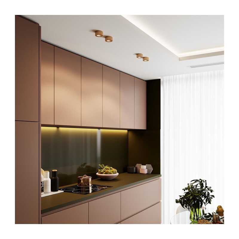 4284/7CL HIGHTECH ODL22 337 золотистый/металл Потолочный светильник IP20 LED 7W 781Лм 3000K BENE 6