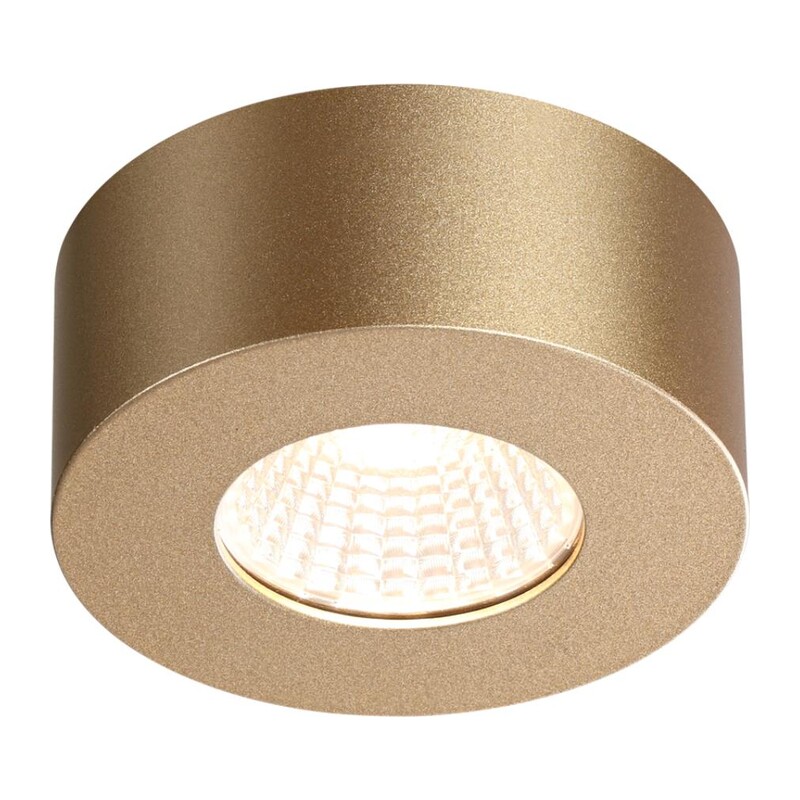 4284/7CL HIGHTECH ODL22 337 золотистый/металл Потолочный светильник IP20 LED 7W 781Лм 3000K BENE