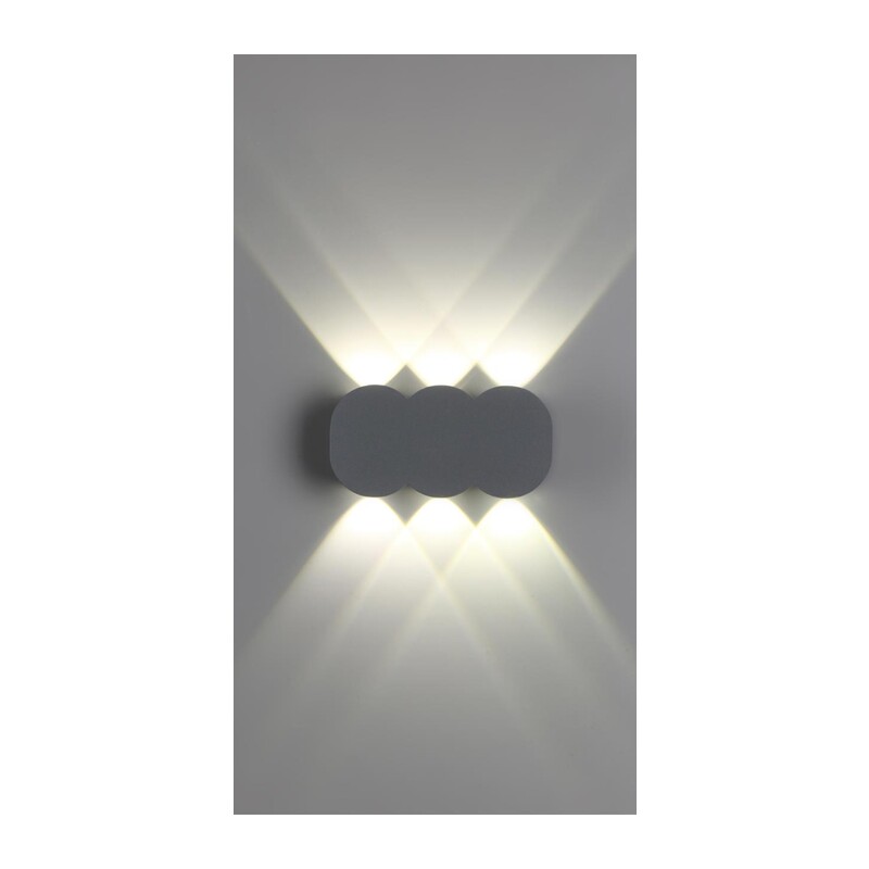 358560 STREET NT21 734 темно-серый Ландшафтный настенный светильник IP54 LED 4000K 6W 85-265V CALLE