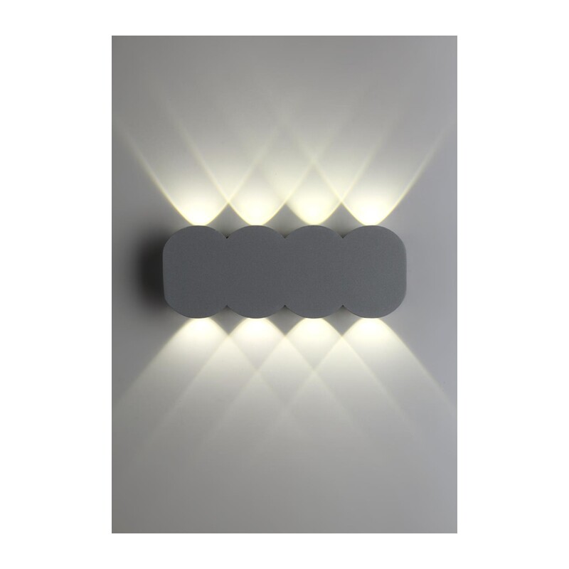 358561 STREET NT21 734 темно-серый Ландшафтный настенный светильник IP54 LED 4000K 8W 85-265V CALLE