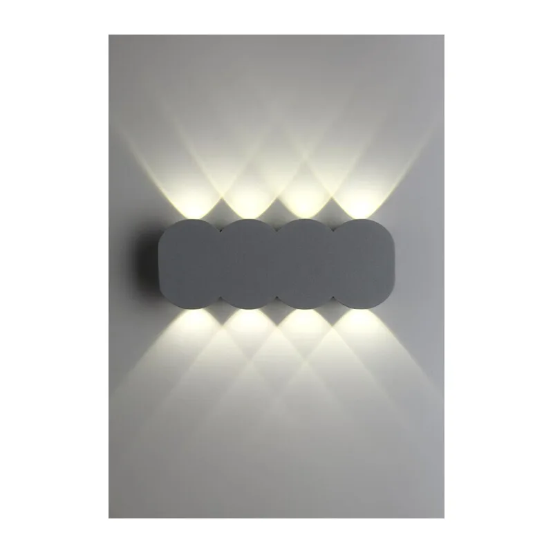 358561 STREET NT21 734 темно-серый Ландшафтный настенный светильник IP54 LED 4000K 8W 85-265V CALLE