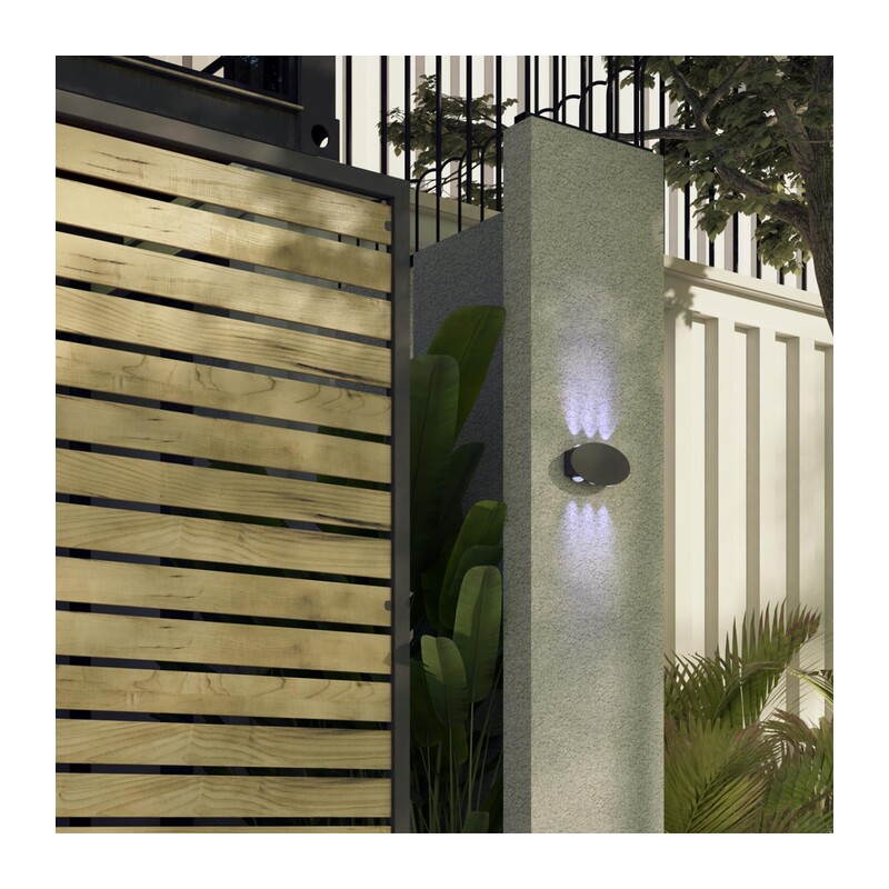 358563 STREET NT21 734 темно-серый Ландшафтный настенный светильник IP54 LED 4000K 6W 85-265V CALLE 5
