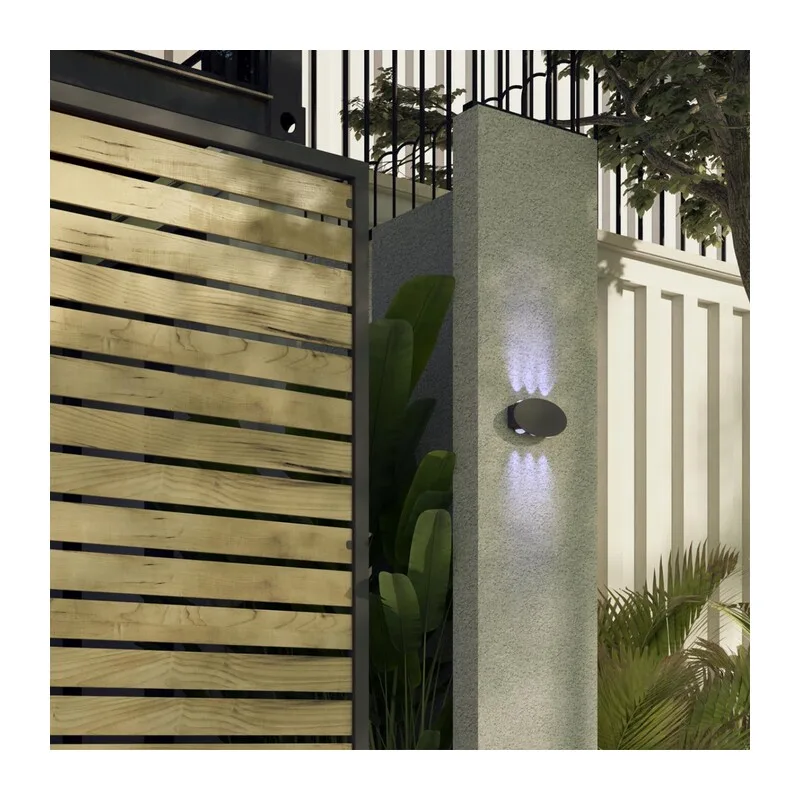 358563 STREET NT21 734 темно-серый Ландшафтный настенный светильник IP54 LED 4000K 6W 85-265V CALLE 2
