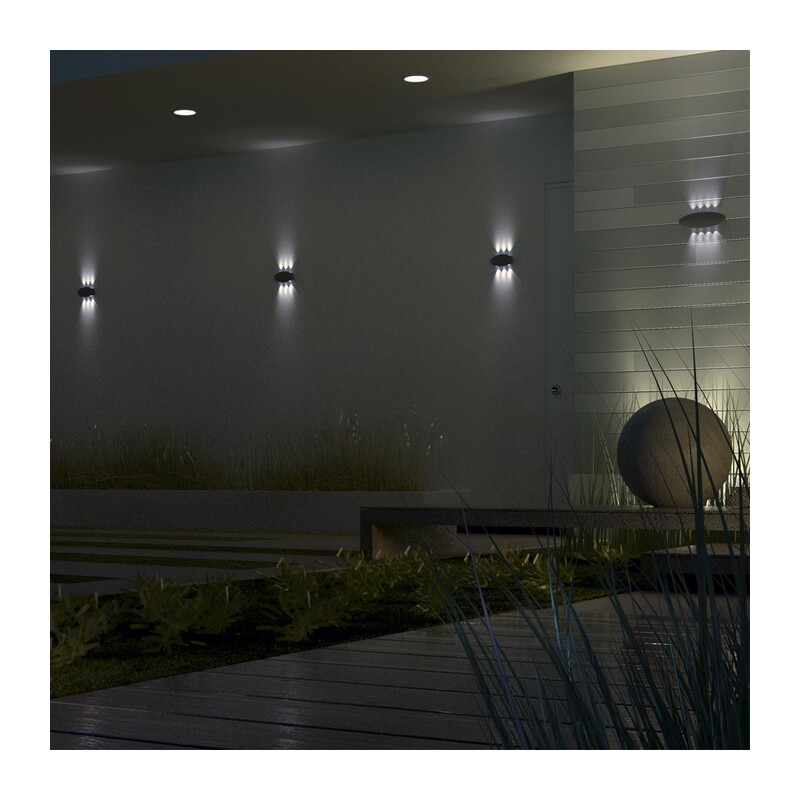 358564 STREET NT21 378 темно-серый Ландшафтный настенный светильник IP54 LED 4000K 8W 85-265V CALLE 5