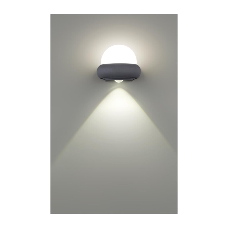 358566 STREET NT21 379 темно-серый Ландшафтный настенный светильник IP54 LED 4000K 7W 85-265V CALLE