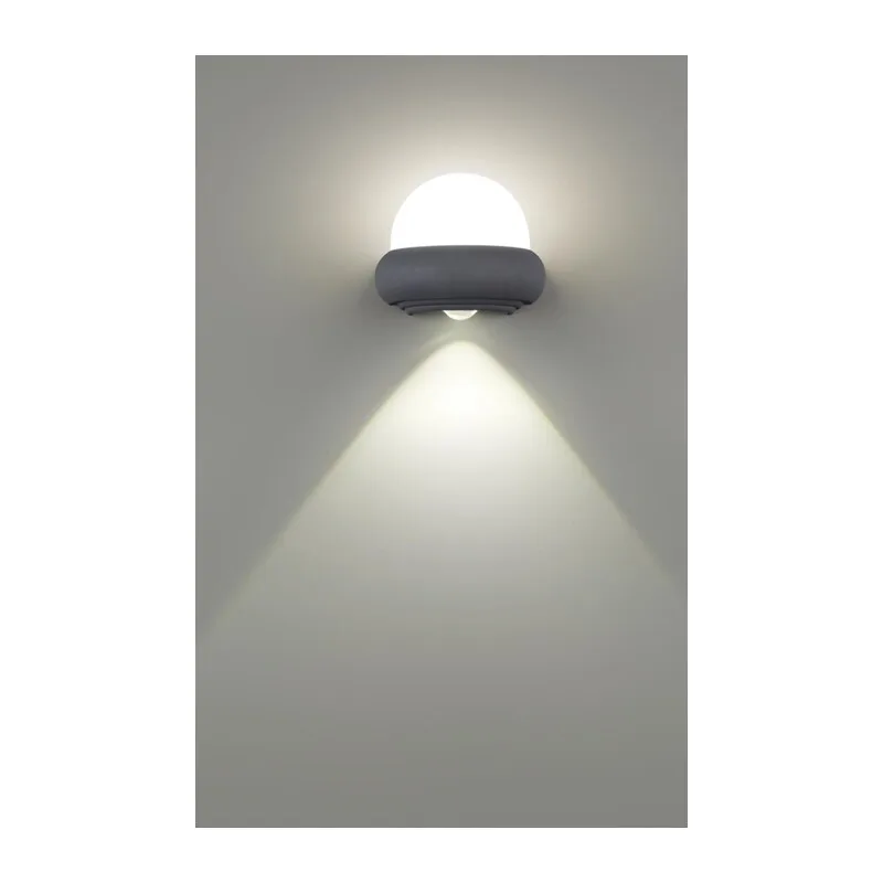 358566 STREET NT21 379 темно-серый Ландшафтный настенный светильник IP54 LED 4000K 7W 85-265V CALLE