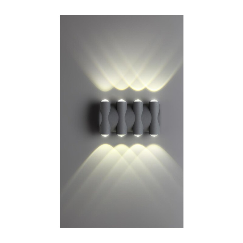358568 STREET NT21 374 темно-серый Ландшафтный настенный светильник IP54 LED 4000K 8W 85-265V CALLE