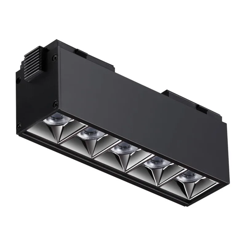 358523 SHINO NT21 082 черный Трековый светильник для низковольного шинопровода IP20 LED 4000K 10W 48V KIT