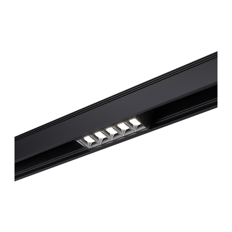 358523 SHINO NT21 082 черный Трековый светильник для низковольного шинопровода IP20 LED 4000K 10W 48V KIT