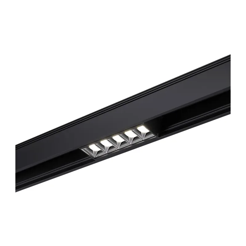 358523 SHINO NT21 082 черный Трековый светильник для низковольного шинопровода IP20 LED 4000K 10W 48V KIT 2