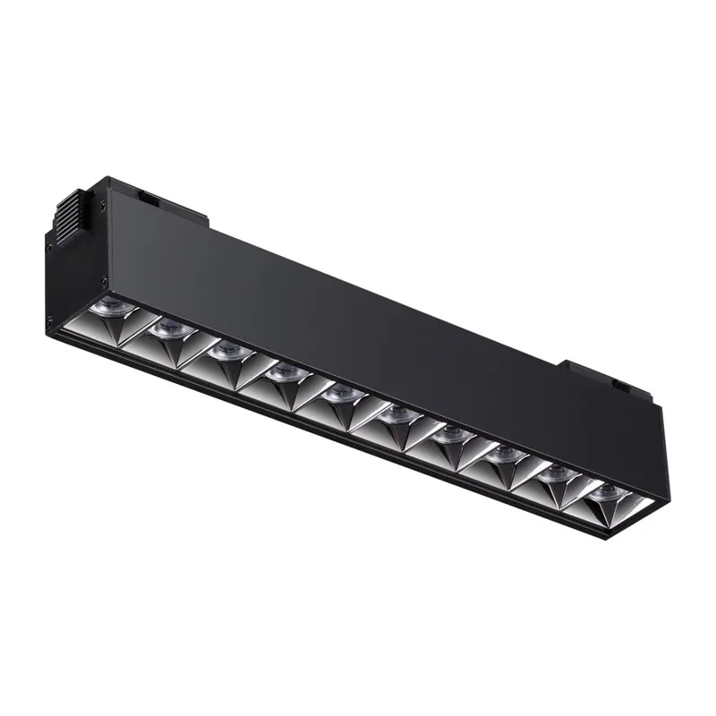 358524 SHINO NT21 082 черный Трековый светильник для низковольного шинопровода IP20 LED 4000K 20W 48V KIT