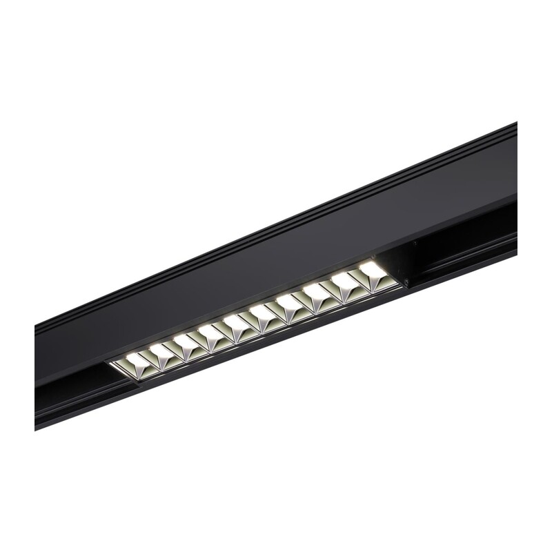 358524 SHINO NT21 082 черный Трековый светильник для низковольного шинопровода IP20 LED 4000K 20W 48V KIT