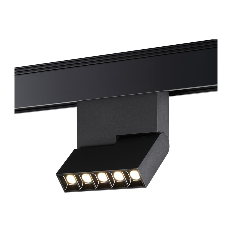 358535 SHINO NT21 083 черный Трековый светильник для низковольного шинопровода IP20 LED 4000K 12W 48V KIT