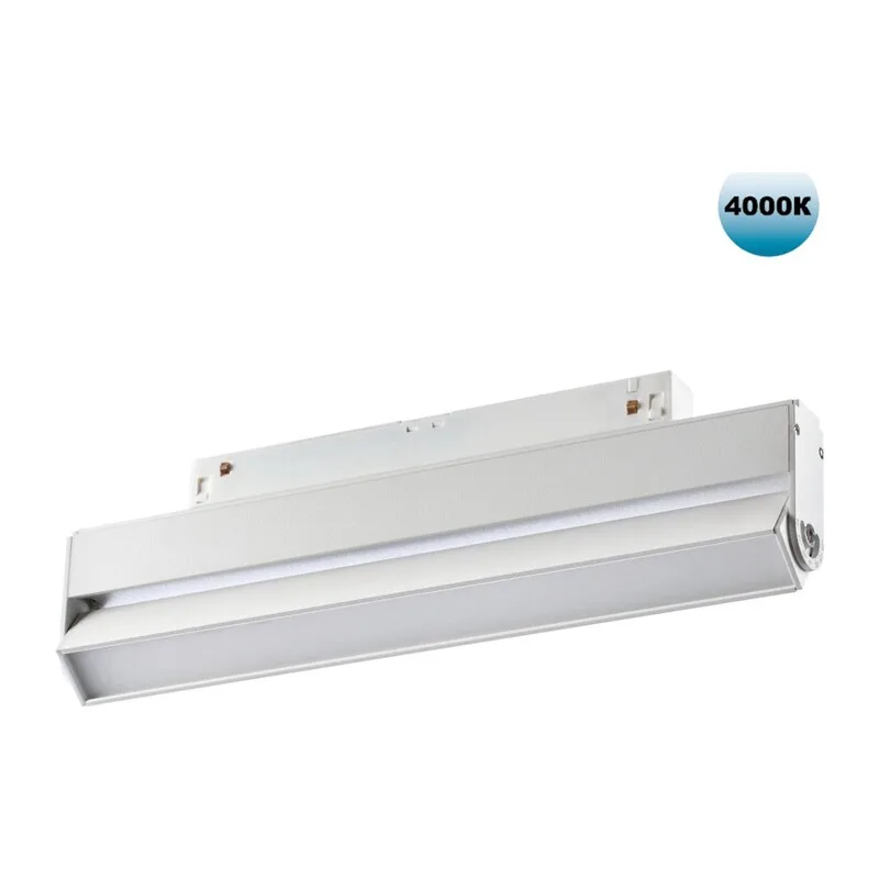 358538 SHINO NT21 158 белый Трековый светильник для низковольного шинопровода IP20 LED 4000K 12W 48V FLUM